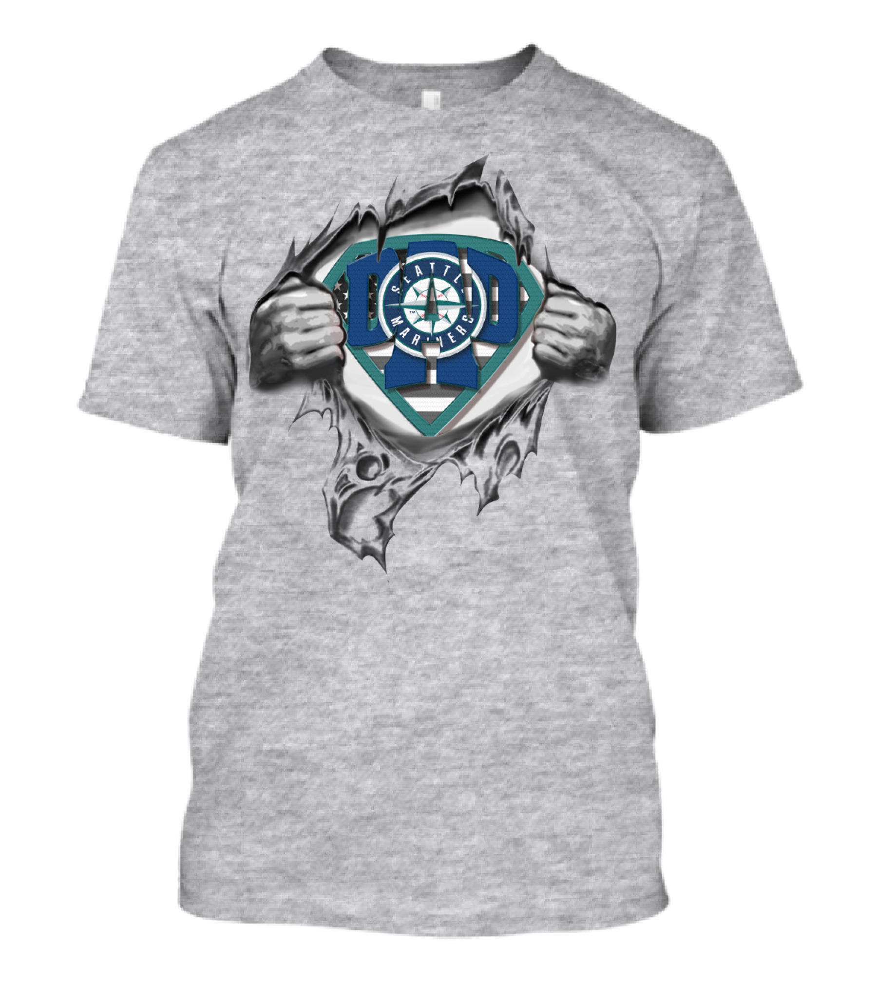 Seattle Mariners Superdad T-Shirt
