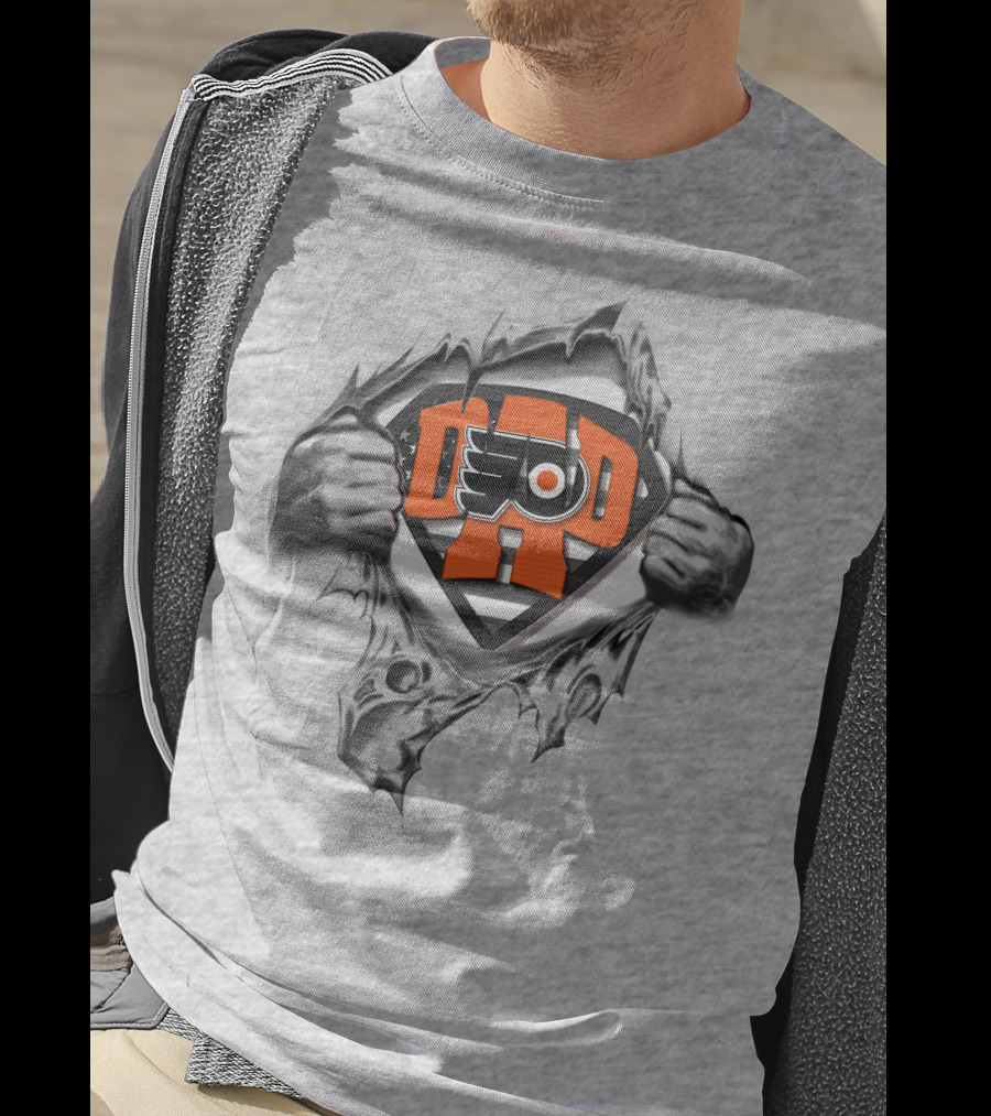 Philadelphia Flyers SUPERDAD Hero T-Shirt
