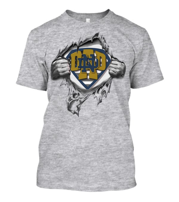 Notre Dame Fighting Irish Superdad T-Shirt