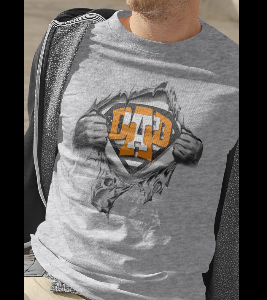 Superdad Tennessee Volunteers Dad T-Shirt