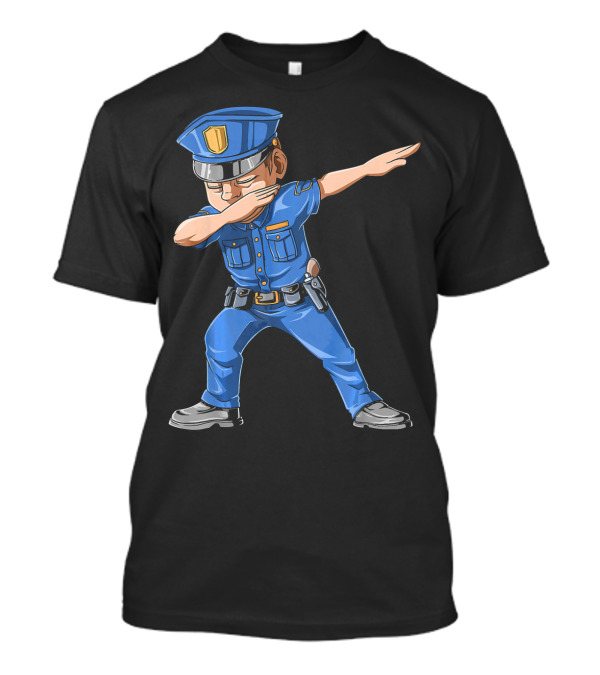 Dabbing Policeman Cop Dab Police Officer T-Shirt