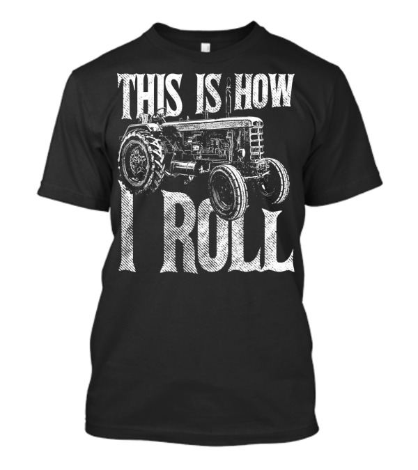 This Is How I Roll Vintage Tractor Mens T-Shirt