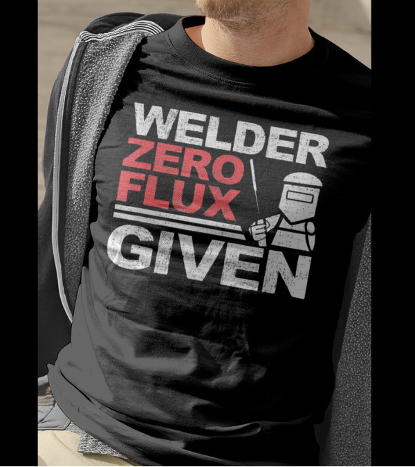 Welder Zero Flux Given With Welding Helmet And Torch T-Shirt