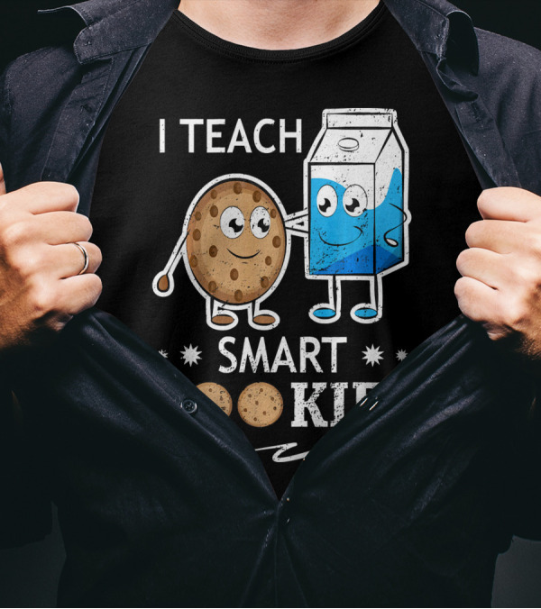 I Teach Smart Cookies Milk And Cookie Friendship T-Shirt