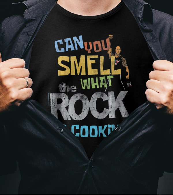 Can You Smell What The Rock Is Cookin' WWE T-Shirt