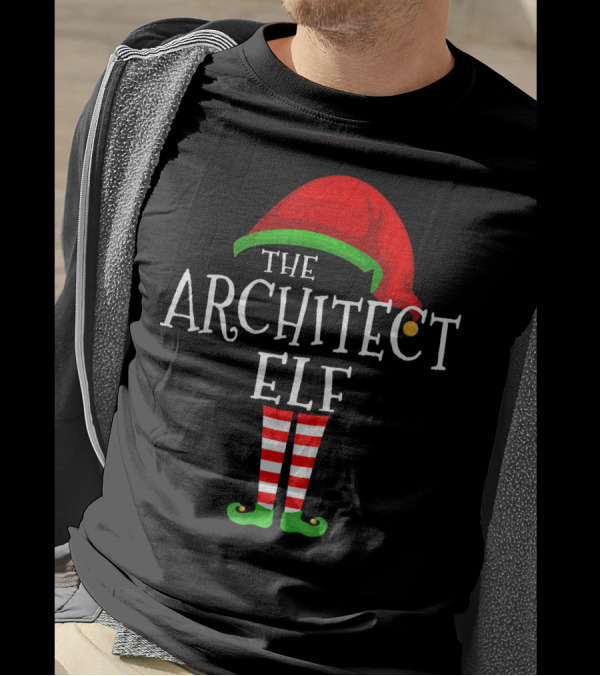 The Architect Elf Family Matching Group Festive T-Shirt
