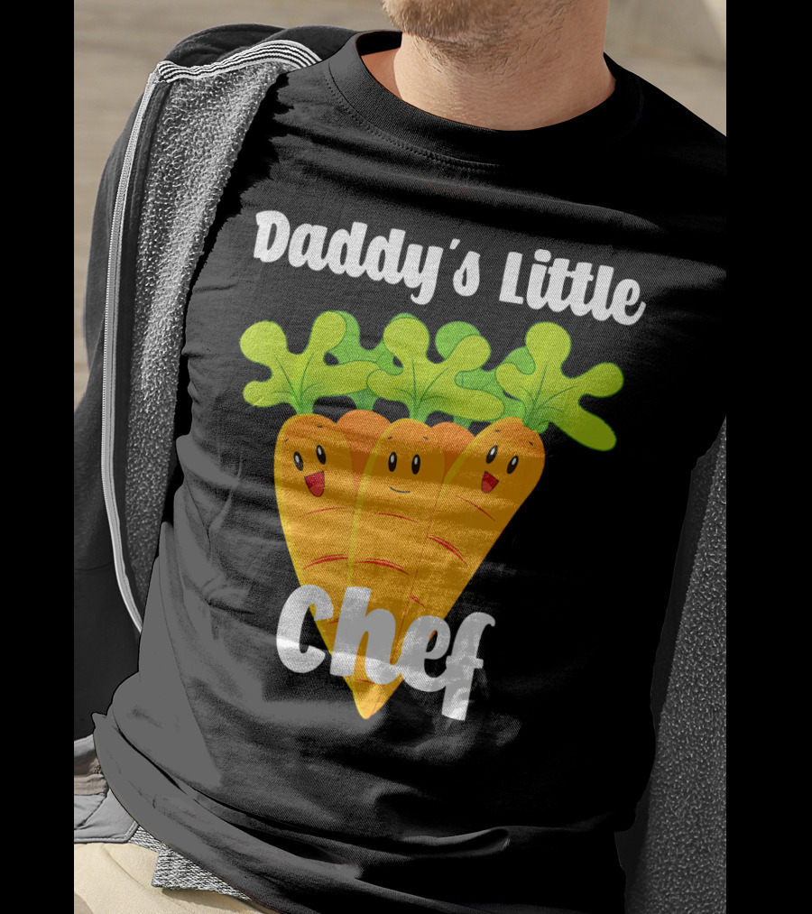 Daddy's Little Chef Happy Carrots T-Shirt