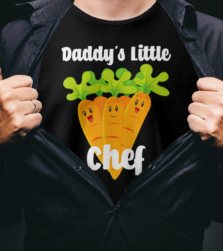 Daddy's Little Chef Happy Carrots T-Shirt