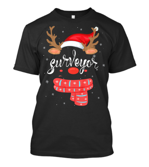 Surveyor Squad Reindeer Matching Group Festive T-Shirt