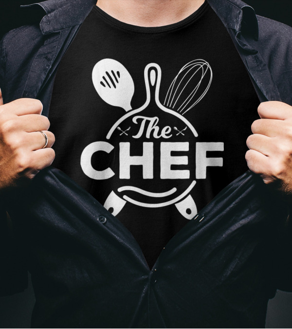 The Chef Kitchen Tools Cookware Enthusiast T-Shirt
