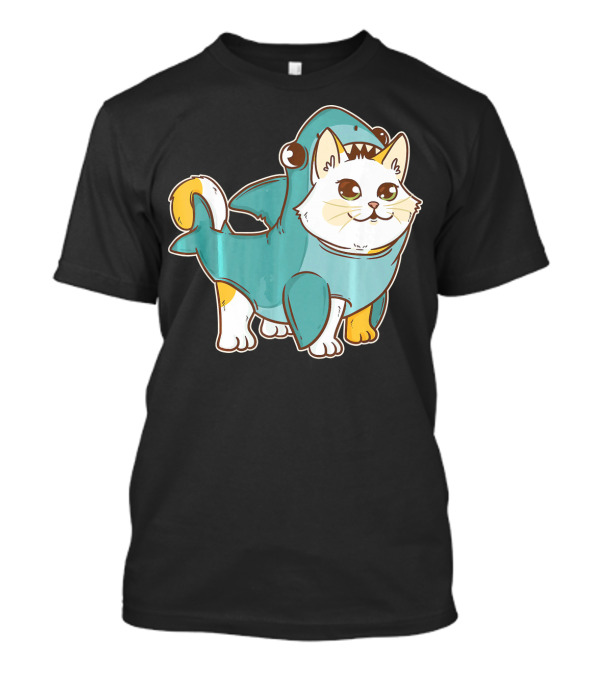 Kawaii Cat Shark Costume Kitten Kitty CatShark T-Shirt