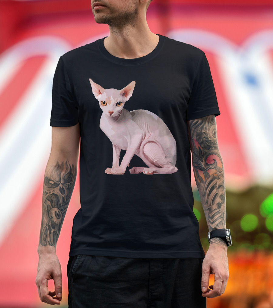 Sphynx Cat Body Sphynx Cat Image T-Shirt