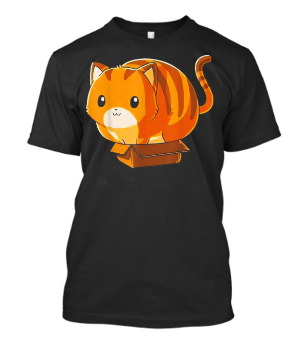 I Dont Fits But I Still Sits Cat Kitten Box T-Shirt