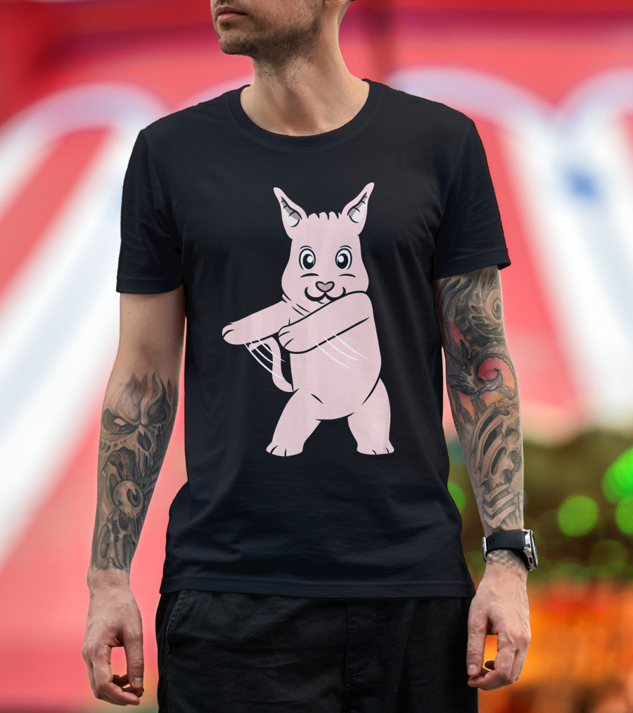 Sphynx Cat Flossing Like A Boss Dance Move T-Shirt