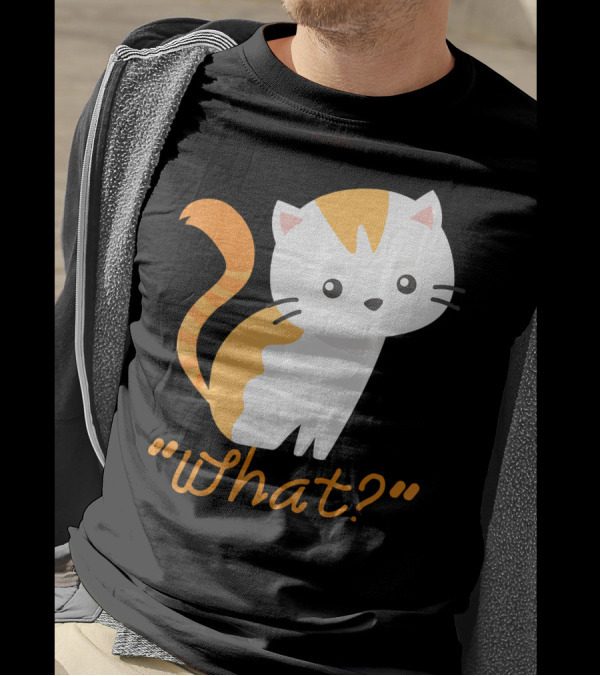 What Moody Bad Temper Cute Kitten T-Shirt