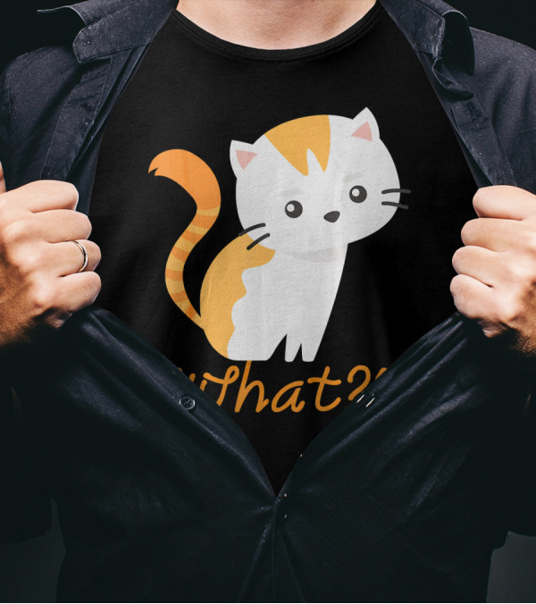 What Moody Bad Temper Cute Kitten T-Shirt