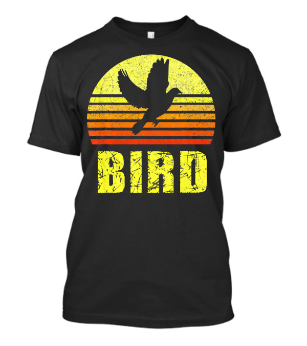 Bird Dove Hunting Upland Bird Hunter Vintage Sunset T-Shirt