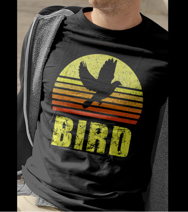 Bird Dove Hunting Upland Bird Hunter Vintage Sunset T-Shirt