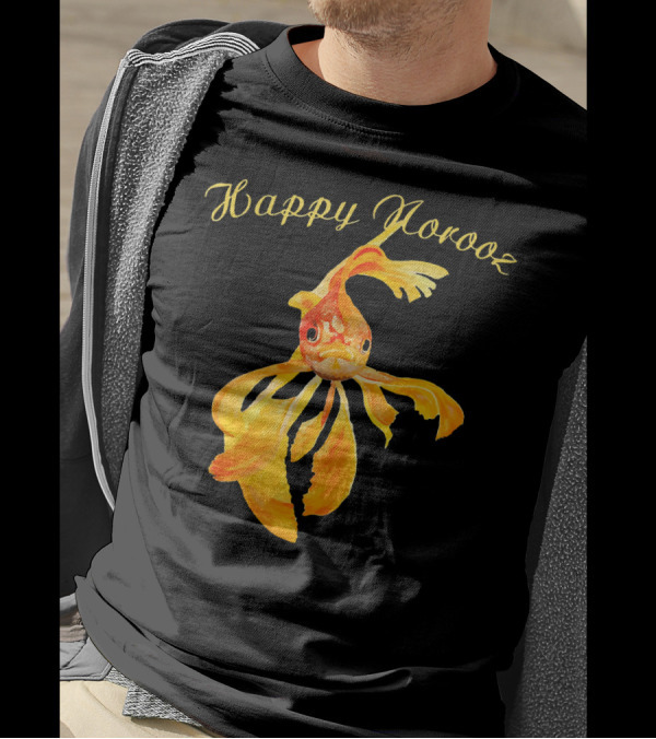 Happy Norooz Persian New Year Goldfish T-Shirt