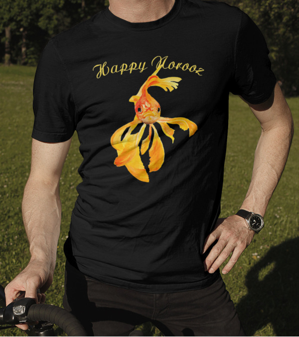 Happy Norooz Persian New Year Goldfish T-Shirt
