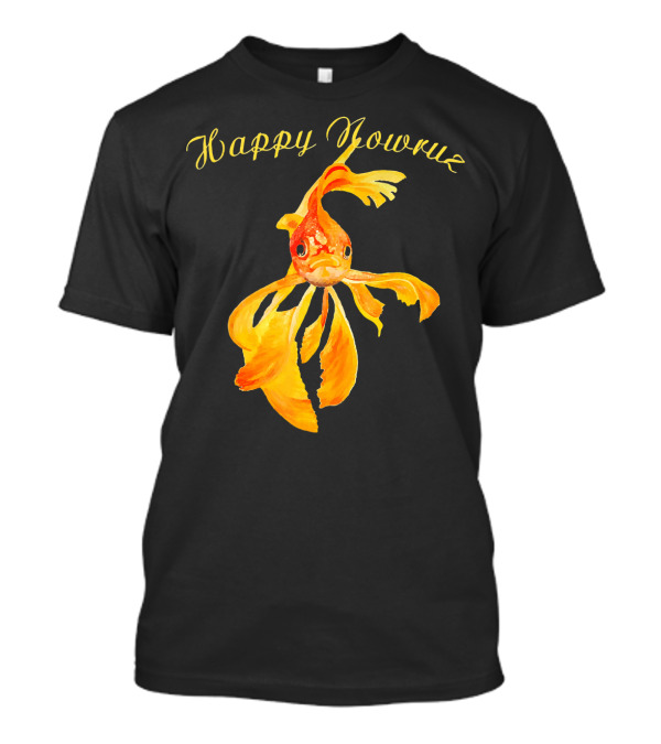 Happy Nowruz Persian New Year Goldfish T-Shirt