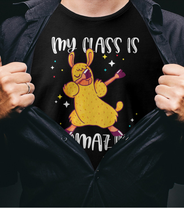 My Class Is Llamazing Alpaca Back To School T-Shirt