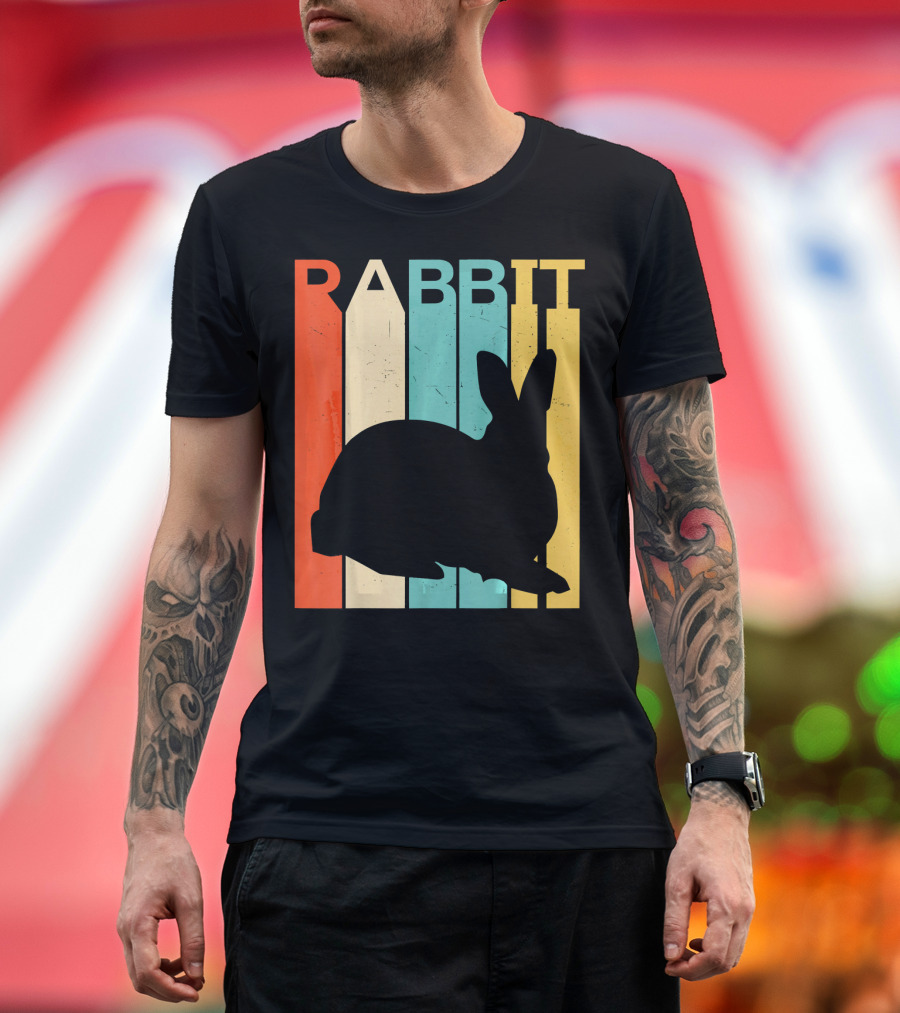 Retro Rabbit Vintage Rabbit T-Shirt