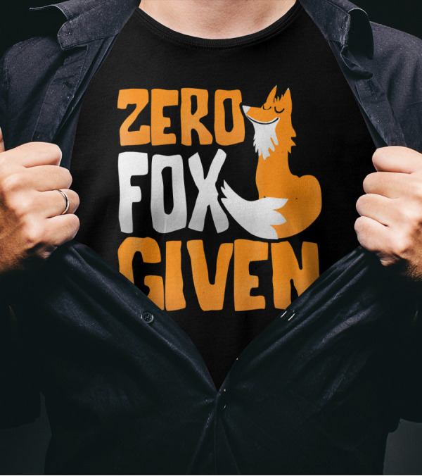 Zero Fox Given Fox Trot Novelty T-Shirt