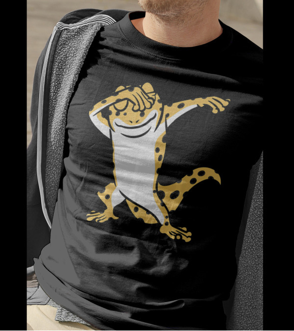 Dabbing Leopard Gecko Dance Motion T-Shirt