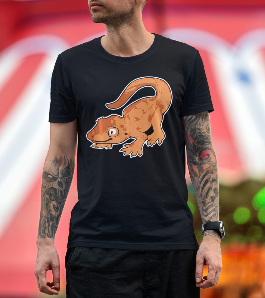 Epic Orange Crested Gecko T-Shirt