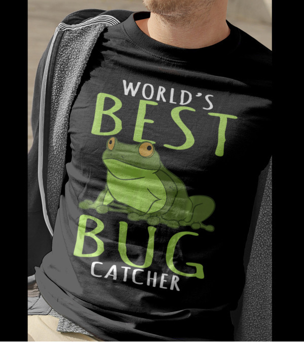 World's Best Bug Catcher Frog T-Shirt