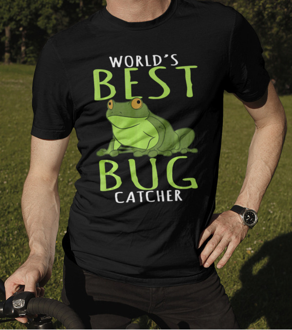World's Best Bug Catcher Frog T-Shirt