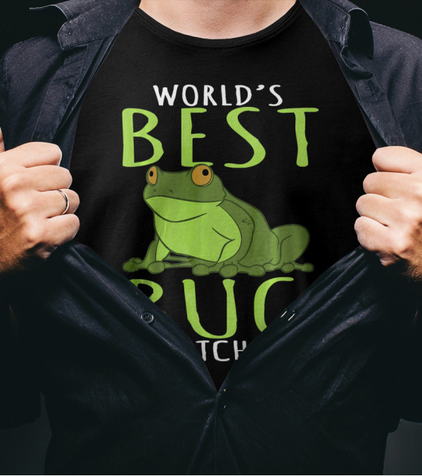 World's Best Bug Catcher Frog T-Shirt