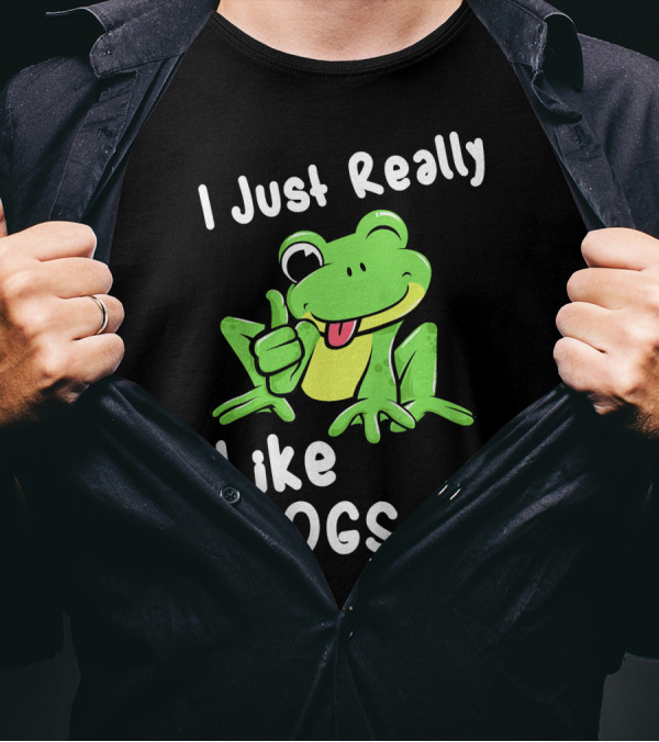 I Just Really Like Frogs Ok T-Shirt