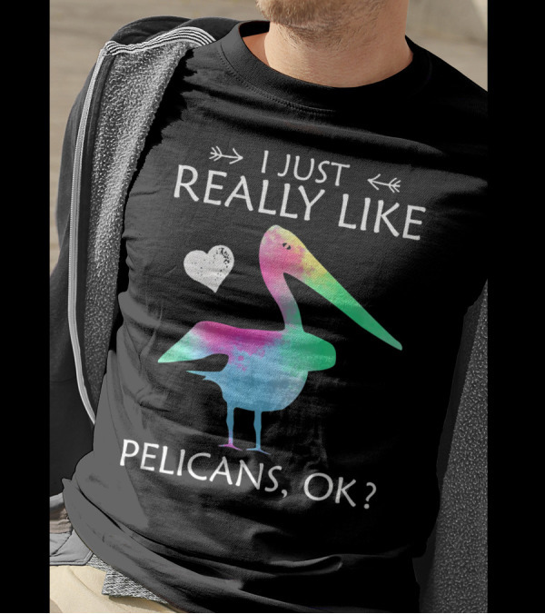 I Just Really Like Pelicans, OK? T-Shirt