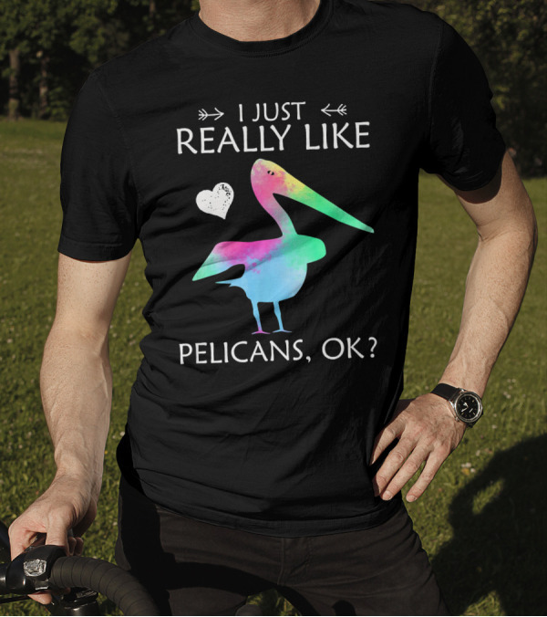 I Just Really Like Pelicans, OK? T-Shirt