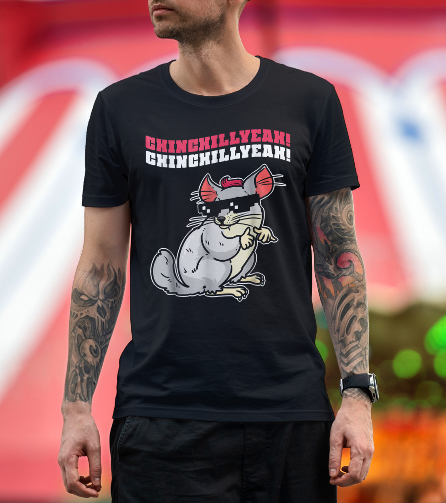 ChinchillYeah Chinchillin Cool Chinchilla Chinchi Cools Down T-Shirt
