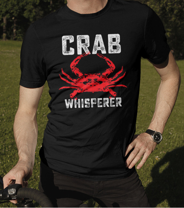 Crab Whisperer Funny Crab Hunting T-Shirt