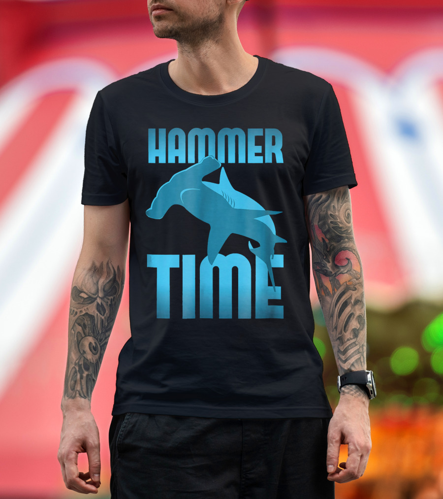 Hammer Time Hammerhead Shark T-Shirt