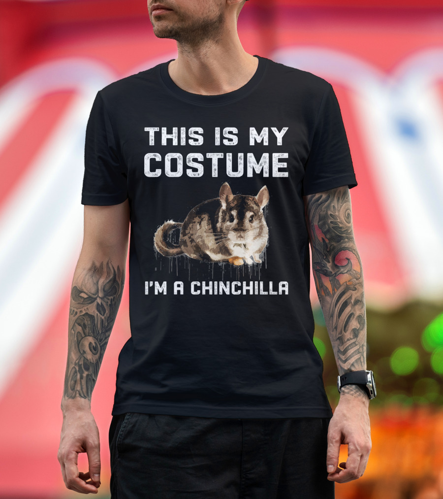 THIS IS MY COSTUME I'M A CHINCHILLA T-Shirt