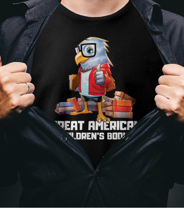 Great American Children's Books Reuben The Reading Eagle T-Shirt