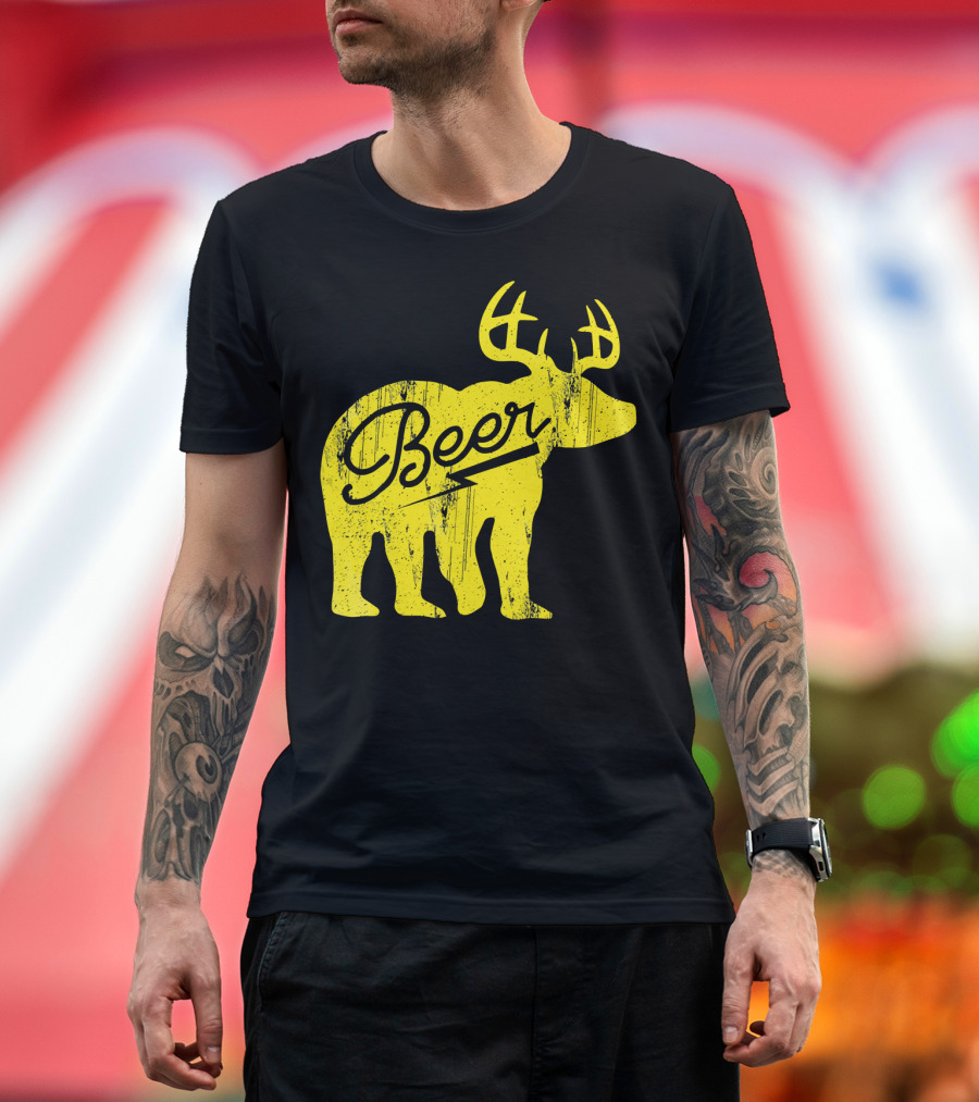 Bear Plus Deer Equals Beer T-Shirt