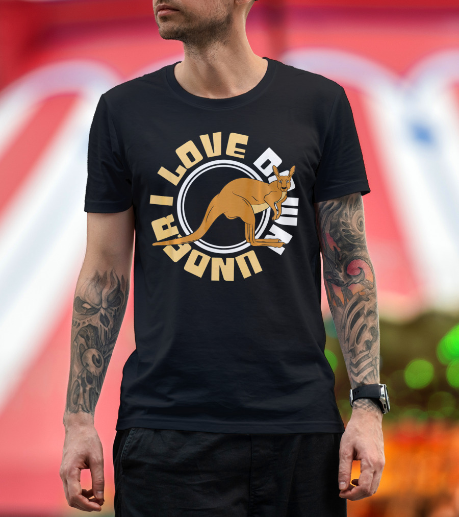 I Love London Kangaroo T-Shirt