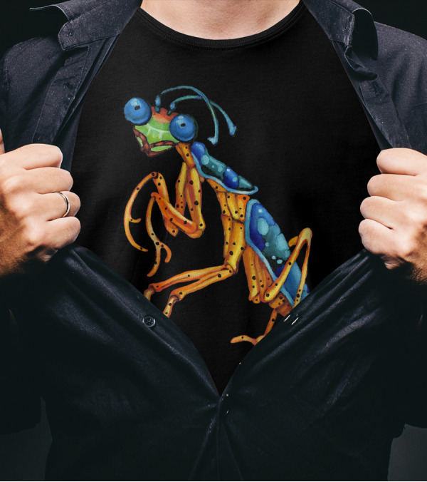 Colorful Grasshopper Insect Bug T-Shirt