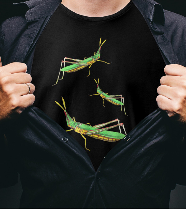 Grasshopper Bug Trio T-Shirt