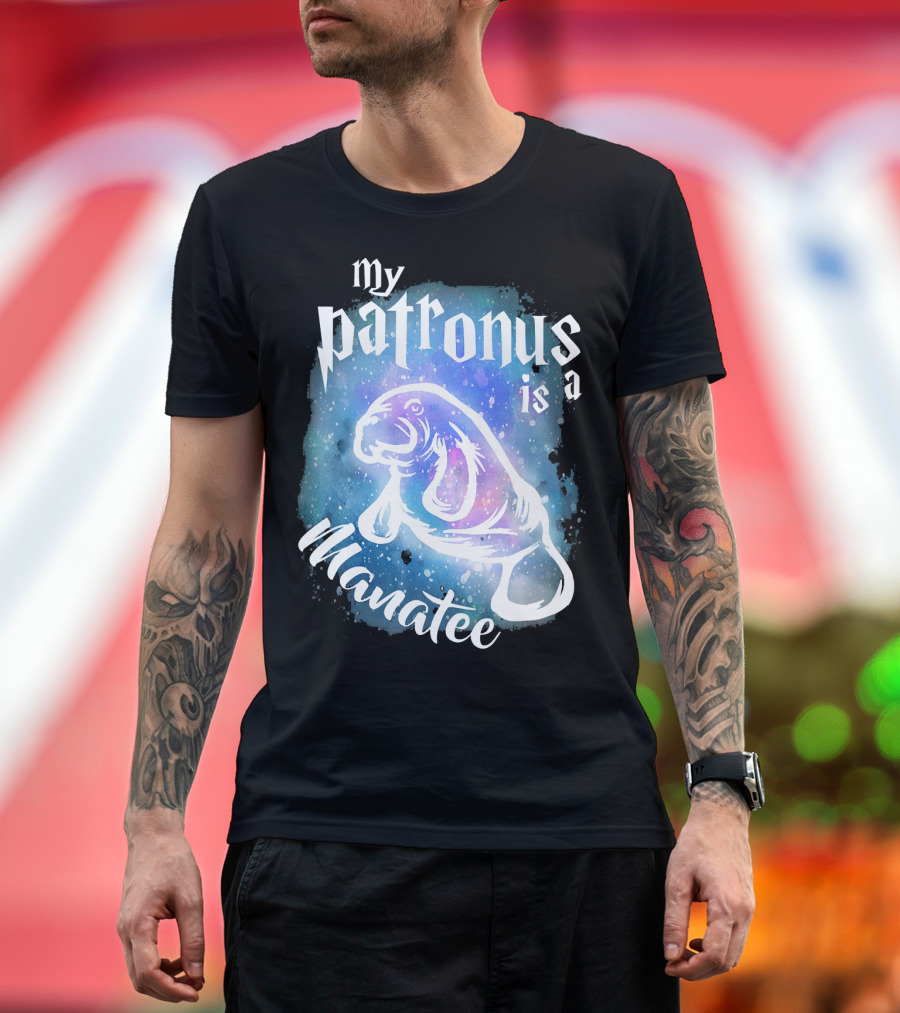 My Patronus Is A Manatee Cute Animal Dug T-Shirt