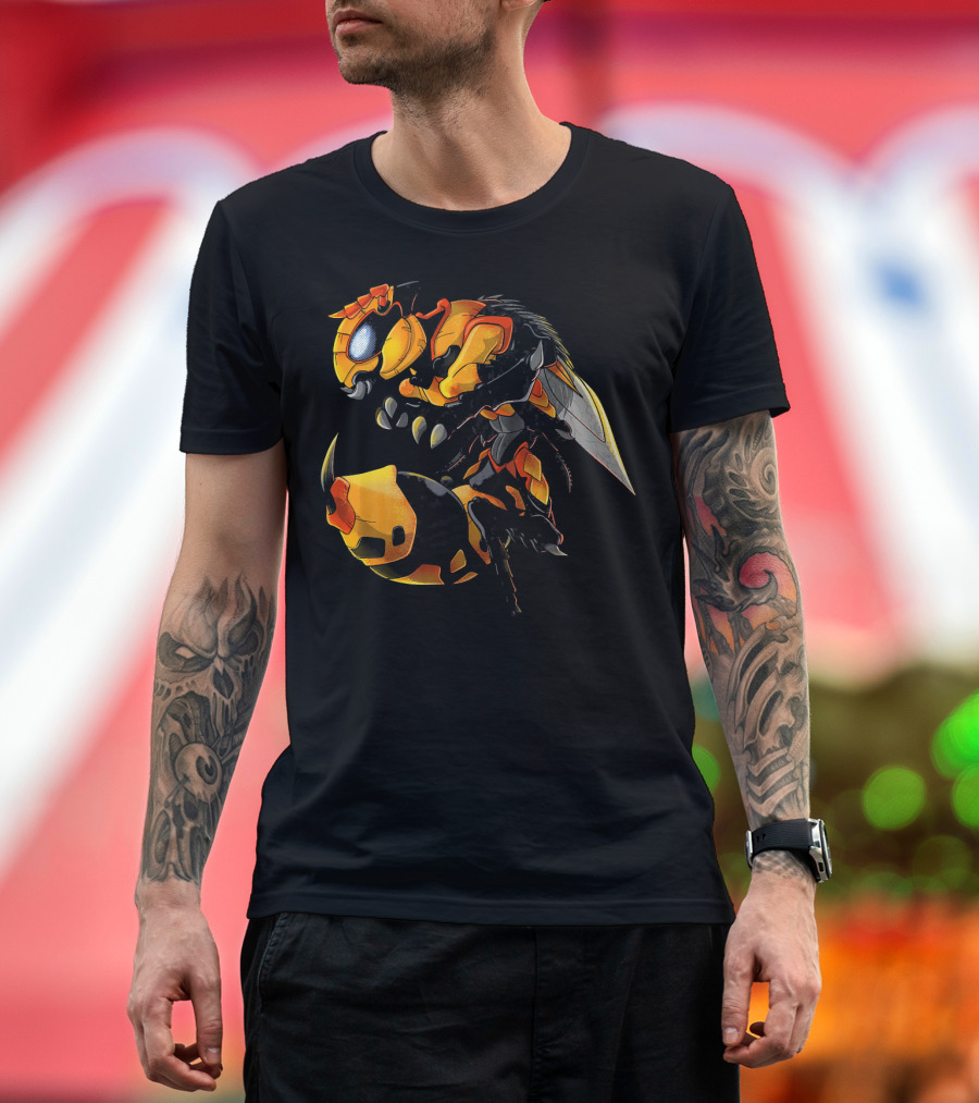 Chameleon Legion Wasp Hornet Insect Kill T-Shirt