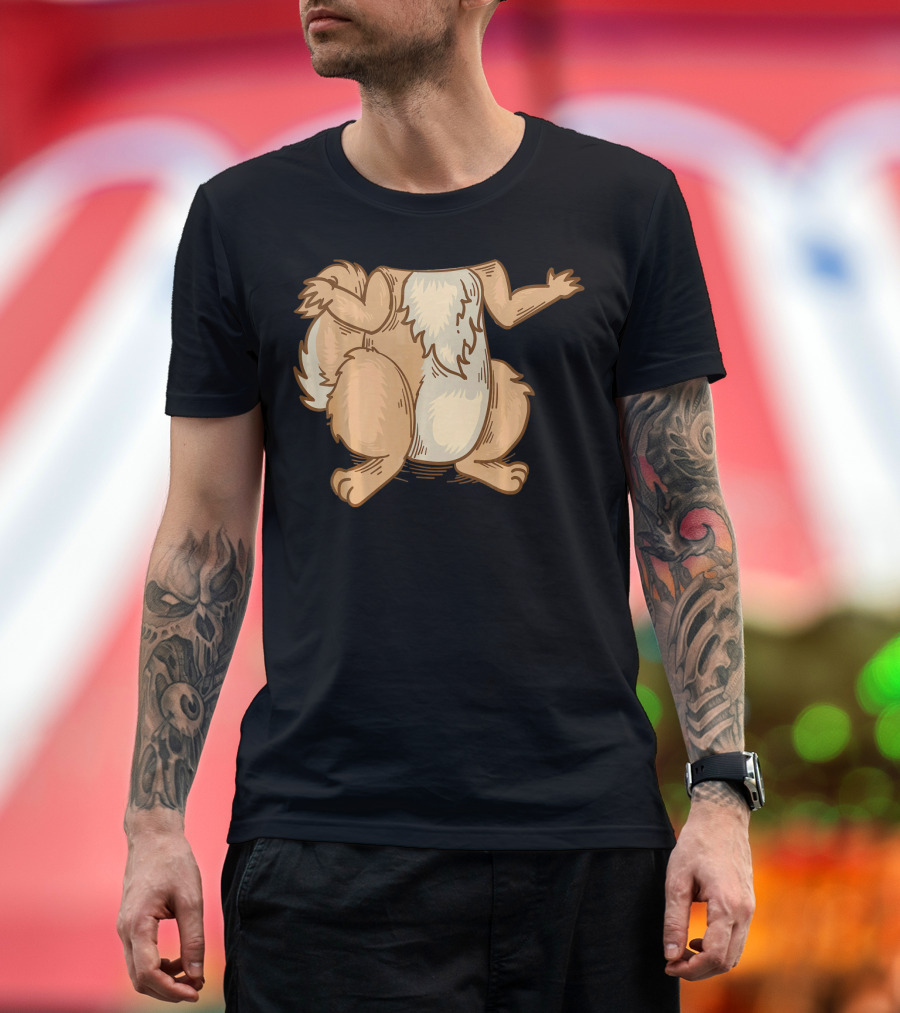 Cool Lazy Chipmunk Squirrel Halloween Costume Animal Co T-Shirt