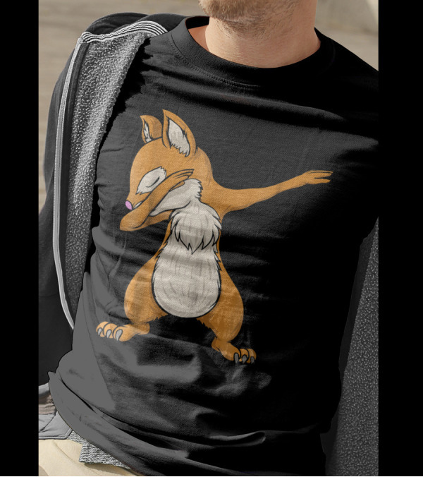 Funny Dabbing Squirrel Pose T-Shirt