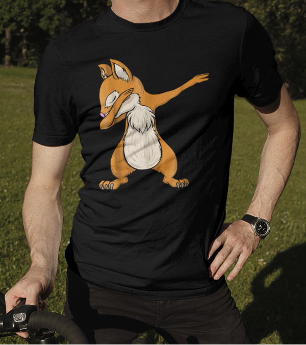 Funny Dabbing Squirrel Pose T-Shirt